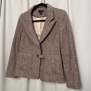 TOPSHOP WOMEN’S WOOL BLEND BLAZER SIZE 6